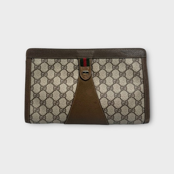 Gucci Ophidia Supreme GG Monogram Accessory Collection Clutch. - Picture 5 of 16